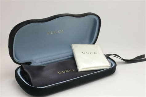 velvet gucci glasses case|Gucci sunglass cases for sale.